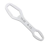 Fyearfly Chiave multifunzione a doppia testa, chiave universale autoserrante, risolve le sfide di riparazione meccanica, utensile manuale conveniente da 8-24 mm