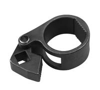 Fyearfly Chiave per timone dello sterzo, in acciaio al cromo vanadio, regolabile da 27 a 42 mm, nera, facile rimozione del timone, strumento di smontaggio durevole