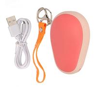 Fyearfly Electric Hand Warmer Power Bank Portable USB Rechargeable Double Sided Heating 3 Gears Adjustable Temperature Hand Warmer with Lanyard for Outdoor Winter Activities