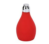 Fyearfly Flacone spray in polvere da barbiere, Flacone spray vuoto in polvere Spray per parrucchieri Polvere di talco Polvere di calore spinoso Flacone in polvere per spremere in silicone Rosso