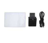 Fyearfly Luce per videoconferenza Clip On Luminosità ricaricabile Regolabile 3 impostazioni di temperatura colore 3200K a 5600K Luce per conferenza in streaming per webcam Videochiamate