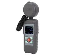 Fyearfly Luxmetro 200000LX, Misuratore di Illuminamento Digitale 0-200000LX Schermo LCD Sensore Ruotabile a 360 Gradi Misurazione della Temperatura, per Test dei Fari Dell'auto