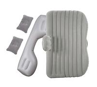 Fyearfly Materasso ad aria per auto, portatile, gonfiabile, da viaggio, comodo materassino per campeggio, adatto per SUV, camper, camion, facile da installare, grigio