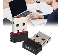 Fyearfly Mini adattatore USB WiFi, dongle di rete wireless portatile, aumenta il segnale per uno streaming senza interruzioni, compatibile con più dispositivi, plug & play facile