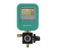 Fyearfly Misuratore di Pressione Collettore, 0KPA-6000KPA Condizionamento Dell'aria Indicatore di Pressione Elettrica del Tester di Perdite HVAC 1/4 di Pollice, per Manutenzione della