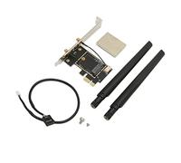 Fyearfly NGFF - Scheda adattatore M.2 a PCIE, Plug and Play, rete wireless Boost, include antenna di copertura, facile installazione, compatibile con vari dispositivi
