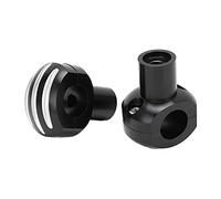 Fyearfly Rialzo manubrio 25 mm CNC alluminio per moto scooter universale nero