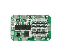 Fyearfly Scheda di Protezione Batteria al Litio, Scheda di Protezione Caricabatteria, Scheda di Protezione Batteria 6S 15A 22V 24V PCB BMS per cella agli ioni di Litio