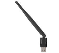 Fyearfly Scheda di rete wireless 600M, adattatore ricevitore WiFi USB, aumenta il segnale del computer, connessione stabile, compatibile con più sistemi