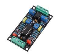 Fyearfly Scheda Driver VU Meter, Scheda di Alimentazione Singola a Doppio Canale 500uA, Tester Amplificatore e Modulo Driver Misuratore di Livello DB Accessorio Audio