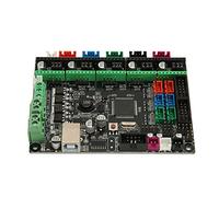 Fyearfly Scheda madre MKS GEN V1.0 per stampante 3D, 24 V, pronta per progetti di stampa fai da te, integrazione A4988/DRV8825, unità di controllo compatibile con Ramps1.4 e Marlin