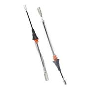 Fyearfly Set di 4 cavi freno a mano per Opel Corsa C 1.0-1.8 CDTI 2000-2009