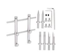 Fyearfly Set di strumenti per la riparazione dell'obiettivo della fotocamera, versatile chiave inglese con teste sostituibili, ideale per la manutenzione degli obiettivi Nikon, soluzione conveniente e