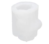 Fyearfly Stampo per ghiaccio in silicone a forma di gatto, multifunzione, per bevande, candele, sapone