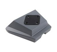 Fyearfly Supporto per la mobilità satellitare in lega di alluminio V3 Staffa per tetto piatto resistente alla corrosione RV Marine Fissaggi sicuri Facile montaggio 8 viti 4 dadi 4 rondelle Design