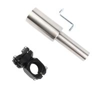 Fyearfly Supporto per scala satellitare RV in lega di alluminio anodizzato per pali da 22-28 mm. Morsetto per asta per parabola resistente, antiscivolo, resistente alla corrosione, stabile al vento.