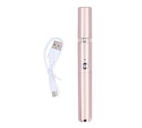 Fyearfly Terrette di Ciglia Riscaldate Elettriche Portatile 2 in 1 Strumenti per il Trucco per Ciglia per il Sopracciglio di Lunga Durata di Lunga Durata per Viaggiare a Casa (Champagne Gold)