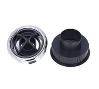 Fyearfly Ugello di ventilazione rotondo, 87 mm, ABS, per camper, bus, barca