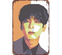 FYELVO Jeon Wonwoo SEVENTEEN Vintage Metal Tin Signs Retro Garage Sign Poster Man Cave Decor 20,3 x 30,5 cm