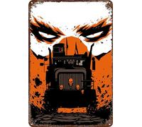 FYELVO Mad Max Fury Road Movie Targa in metallo in stagno, decorazione per soggiorno, bar, cartello decorativo da parete 30,5 x 20,3 cm