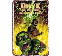 FYELVO Onyx the Fortuitous and the Talisman of Souls Movie Poster Retro Funny Metal Tin Sign, Decorazione da parete per la casa all'aperto 20,3 x 30,5 cm