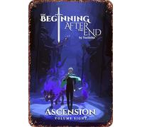FYELVO The Beginning After End Anime Metal Tin Sign Poster Decor per soggiorno bar cartello decorativo per parete 30,5 x 20,3 cm