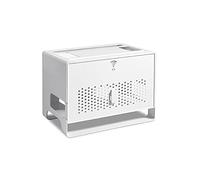 FYGZ Scatola portaoggetti multifunzione per router wireless WiFi, antipolvere, per la gestione dei cavi, scatola portaoggetti decorativa creativa, router WiFi per casa e ufficio, ripiano regolabile