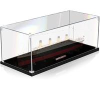 FYHCY Vetrina Compatibile con Le-Go Titanic 10294, Vetrina Antipolvere per Modelli Collezione del Titanic (Solo Vetrina) B,2mm