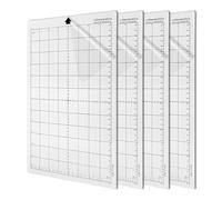 Fyihoxi Set di 4 tappetini da taglio plotter per Silhouette Cameo 4/3/2/1, 8 x 12 pollici, tappetino da taglio standard, adesivo adesivo con griglia di misurazione, set di tappetini da taglio