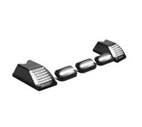 Fymlok Luci di Posizione per Tetto Led Luci Di Ingombro Anteriori Ambra Posteriori Rosse Sul Tetto Della Cabina Uso Adatto Per Hummer H2 2003-2009 E Per SUT/SUV 2005, 2007-2009(5pcs White)