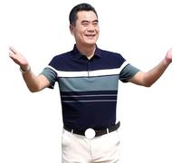 FYMLP Mens Golf Polo Shirts Short Sleeve Lightweight Summer Tee for Vacation or Beach(XL)