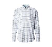 FYNCH-HATTON Camicia camoscio / blu scuro / menta / bianco Uomo FYNCH-HATTON M camoscio / blu scuro / menta / bianco