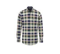 FYNCH-HATTON Camicia di flanella Regular Fit verde scuro | XXL