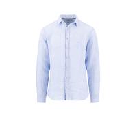 FYNCH-HATTON Camicia di lino azzurro | S