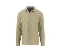 FYNCH-HATTON Camicia di lino verde chiaro | L