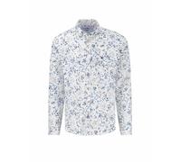 FYNCH-HATTON Camicia di lino vestibilità casual bianco | XXL
