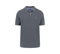FYNCH-HATTON Polo classica in cotone di alta qualità, asfalto, XL