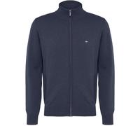 Fynch Hatton Giacca A Maglia Cardigan Zip Blu SFPK 212 680 NIGHT
