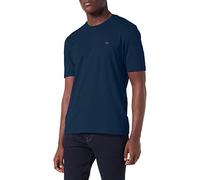 FYNCH-HATTON Maglietta Basic da Uomo, Blu (Midnight 672), XL