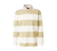 Fynch Hatton 16021363 Long Sleeve Polo Beige M Uomo
