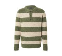 FYNCH-HATTON Pullover beige / verde scuro Uomo FYNCH-HATTON XXL