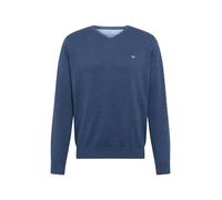 FYNCH-HATTON Pullover blu sfumato / bianco Uomo FYNCH-HATTON XXXL