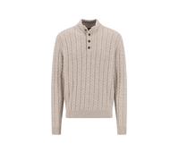 FYNCH-HATTON Pullover Troyer beige | XXXL