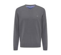 FYNCH-HATTON Sfpk211 V Neck Sweater 3XL Pullover, Acciaio, Male-Adulto