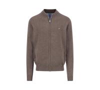 Fynch-Hatton Uomo Cardigan-Zip Cardigan Not Applicable, Marrone (Earth 860), Small