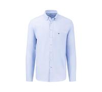 FYNCH-HATTON Weiches Oxford Hemd aus Baumwolle Light Blue/L Camicia Button-Down, Azzurro, L Unisex-Adulto