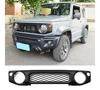 FYOBOT Finitura Cromata per Griglia Anteriore Auto per Suzuki Jimny JB64 JB74 2019-2024, Griglia a Rene Anteriore, Sostituzione Copertura Decorativa per Contorno Griglia Anteriore,C