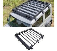 FYOBOT Portapacchi per Auto per Suzuki Jimny JB64 JB74 2022-2023, Portapacchi per Portabagagli, Cestino per Scatole per Binari Trasversali per Auto in Lega di Alluminio,No Lights