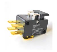 FYOCOXDS Emergency Stop Switch 2Pcs HY50-11 125V/20A 250V/15A 1HP 6 Pin Switch Microswitches for Equipment and Appliances Tools