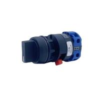 FYOCOXDS LW26-20/1S Single Hole 22mm Installation 20A Three Position 1 Pole Changeover Selector Dual Power Rotation Rrotary Cam Switch
